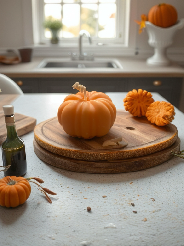 Mini Pumpkin Candle