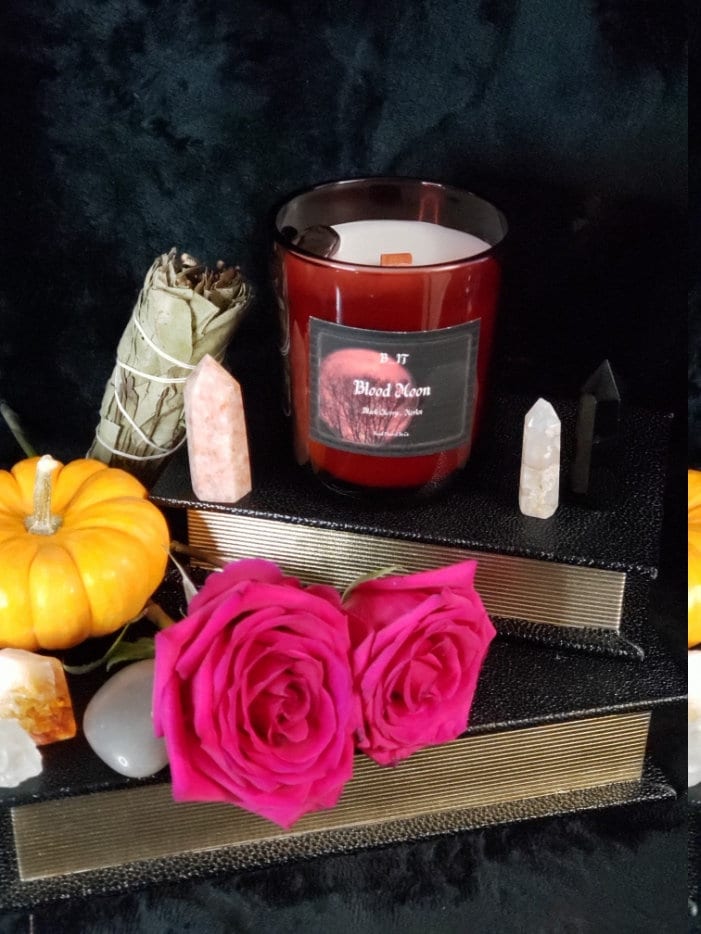 Blood Moon Halloween scented candle