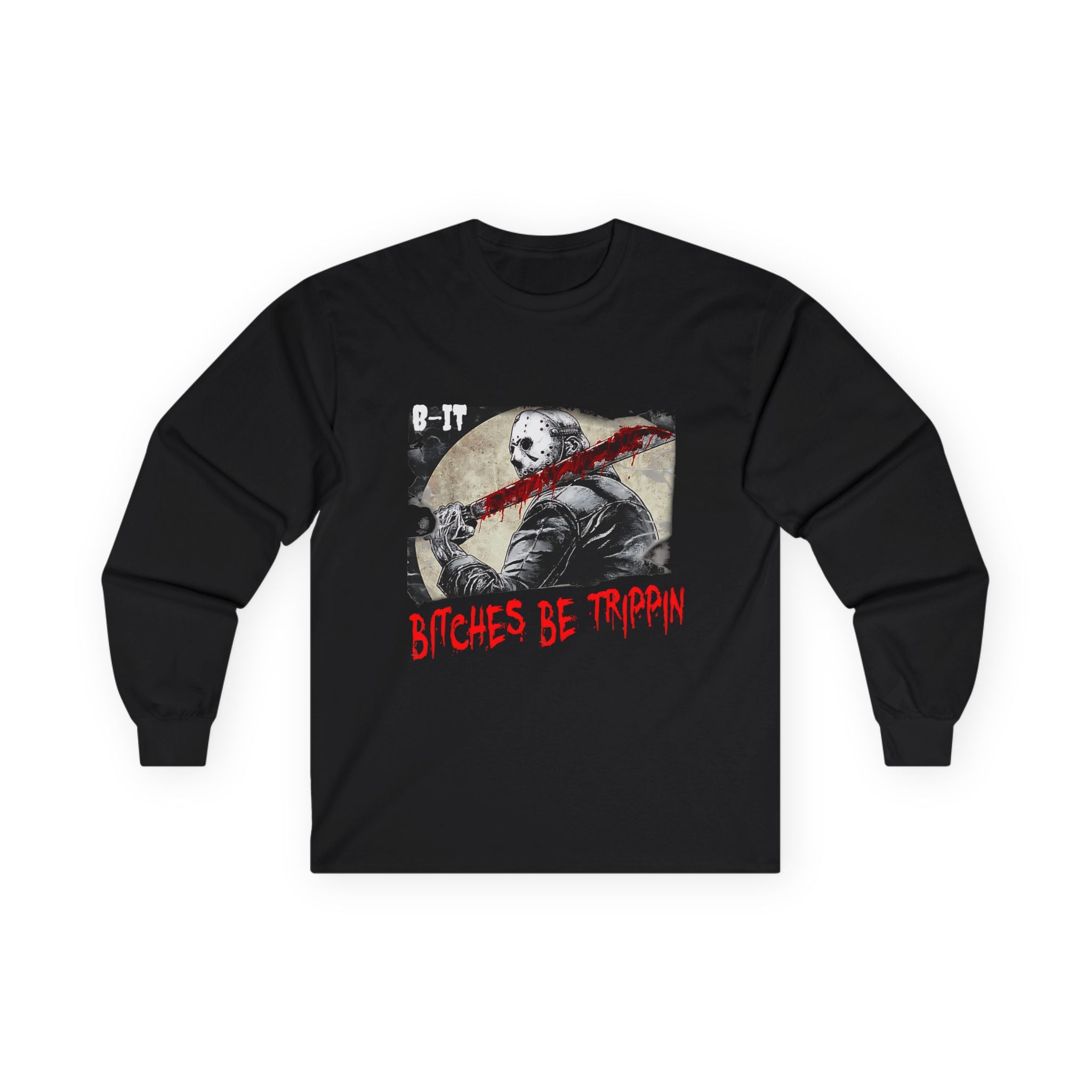 Horror Movie Graphic Unisex Ultra Cotton Long Sleeve Tee