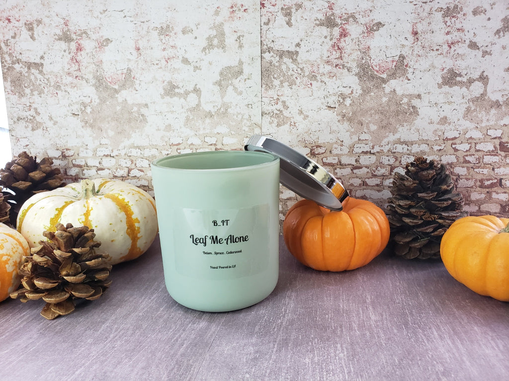 Leaf Me Alone Fall scented candle