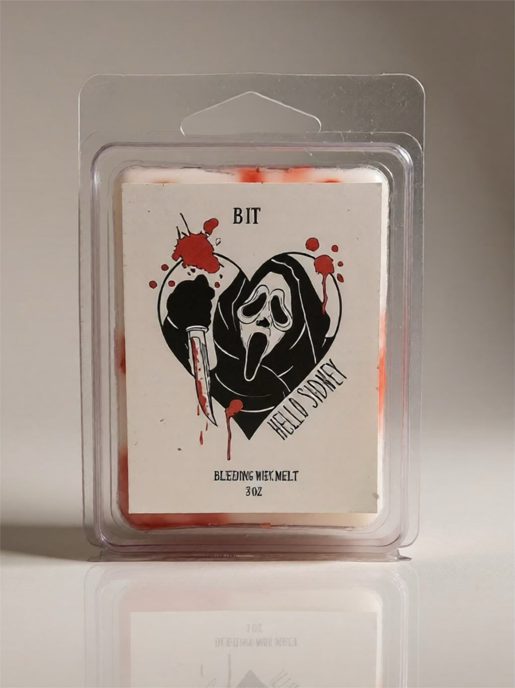 Ghost Face “Hello Sydney” Bleeding Wax Melts