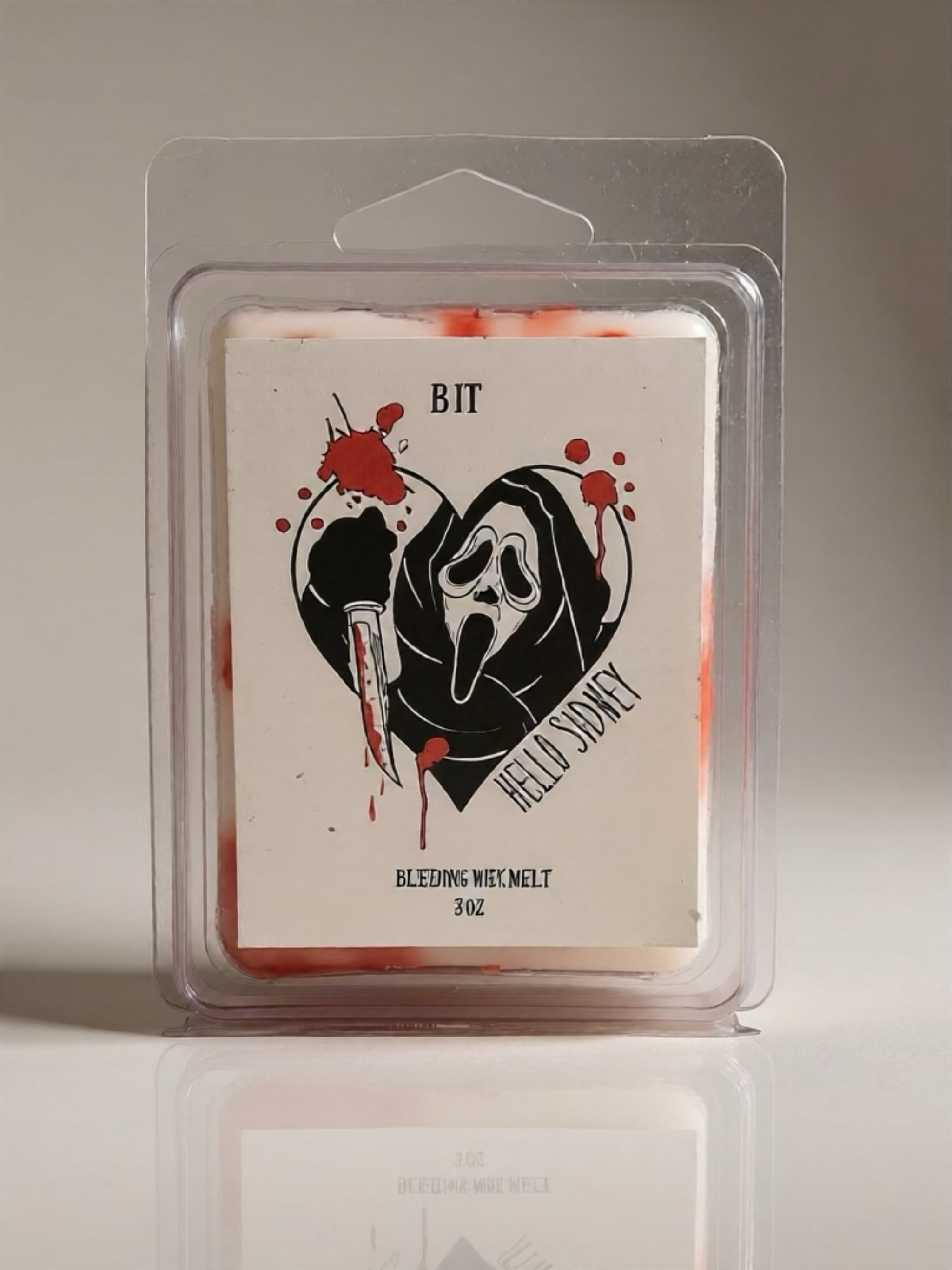 Ghost Face “Hello Sydney” Bleeding Wax Melts