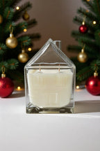 ✨ Luxury Holiday Gingerbread House Glass Candle✨