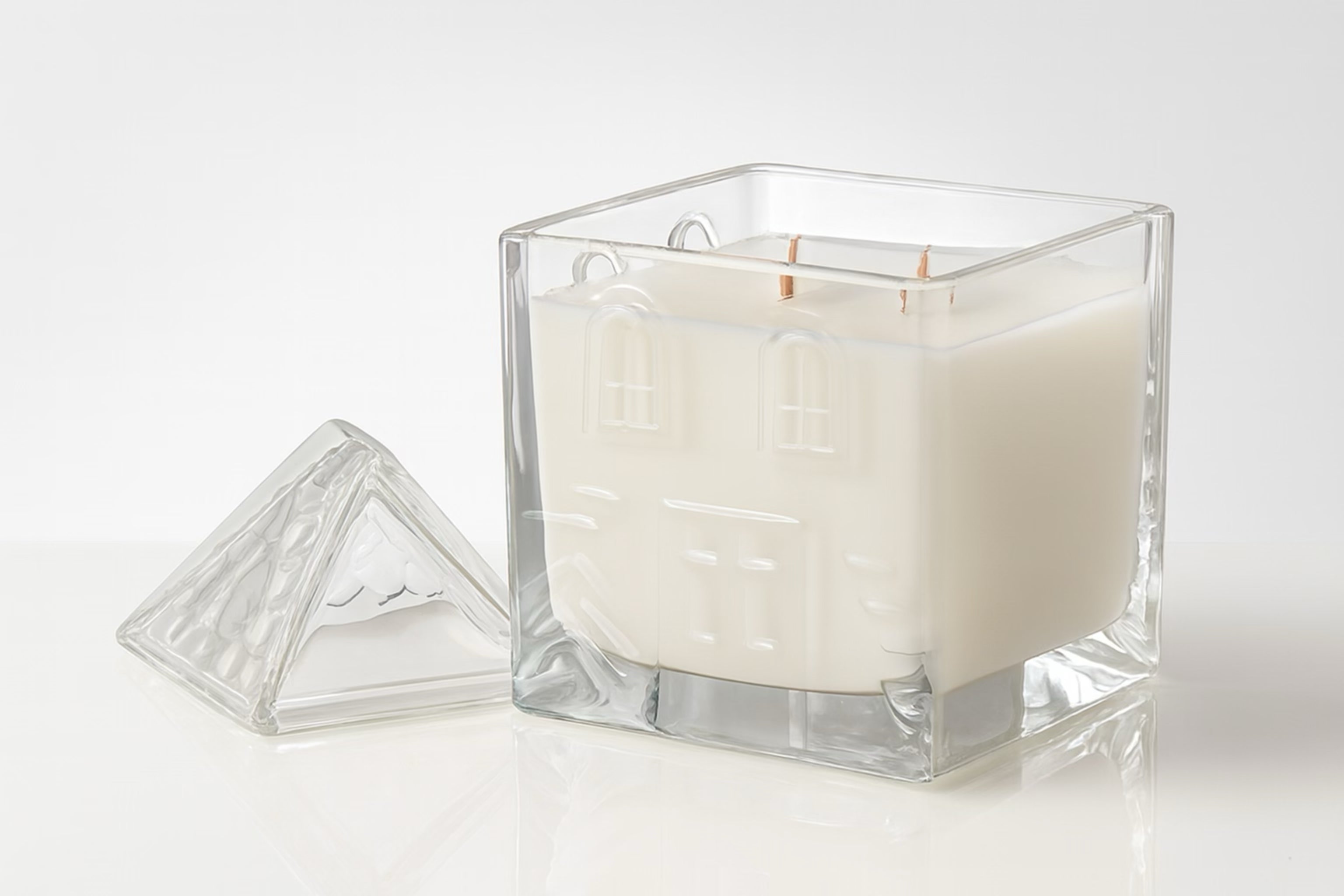 ✨ Luxury Holiday Gingerbread House Glass Candle✨