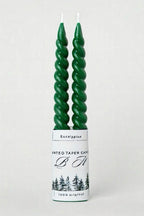 ✨ Holiday Scented Twisted Taper Candles (Set of 2)✨