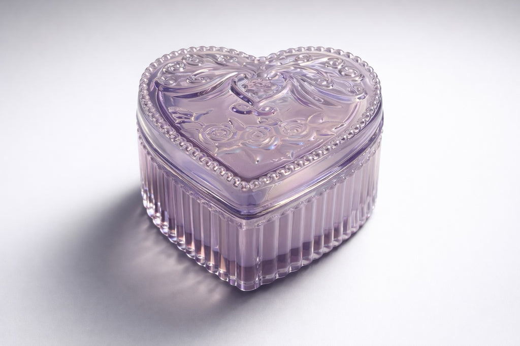 Sweetheart Glass Jar Candle 💕