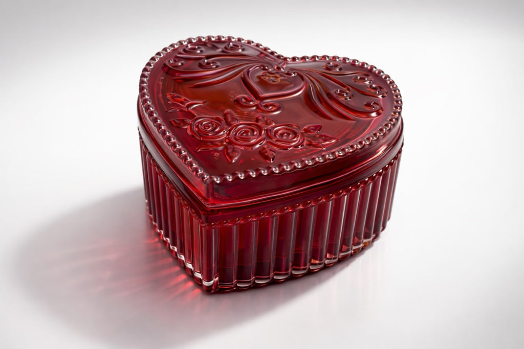 Sweetheart Glass Jar Candle 💕