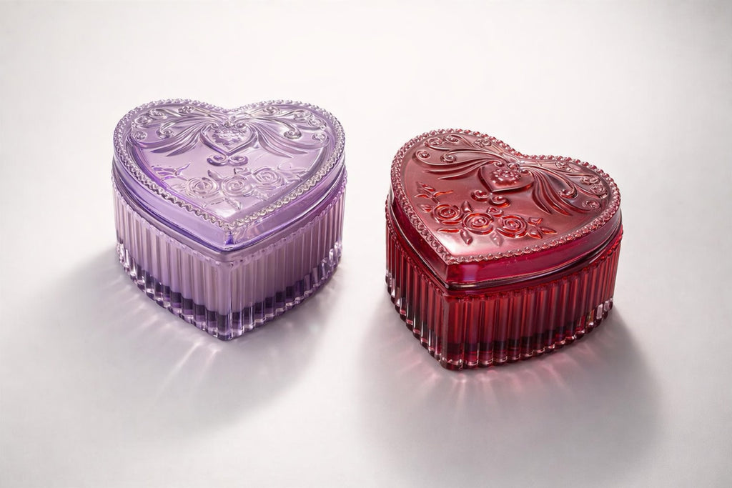 Sweetheart Glass Jar Candle 💕