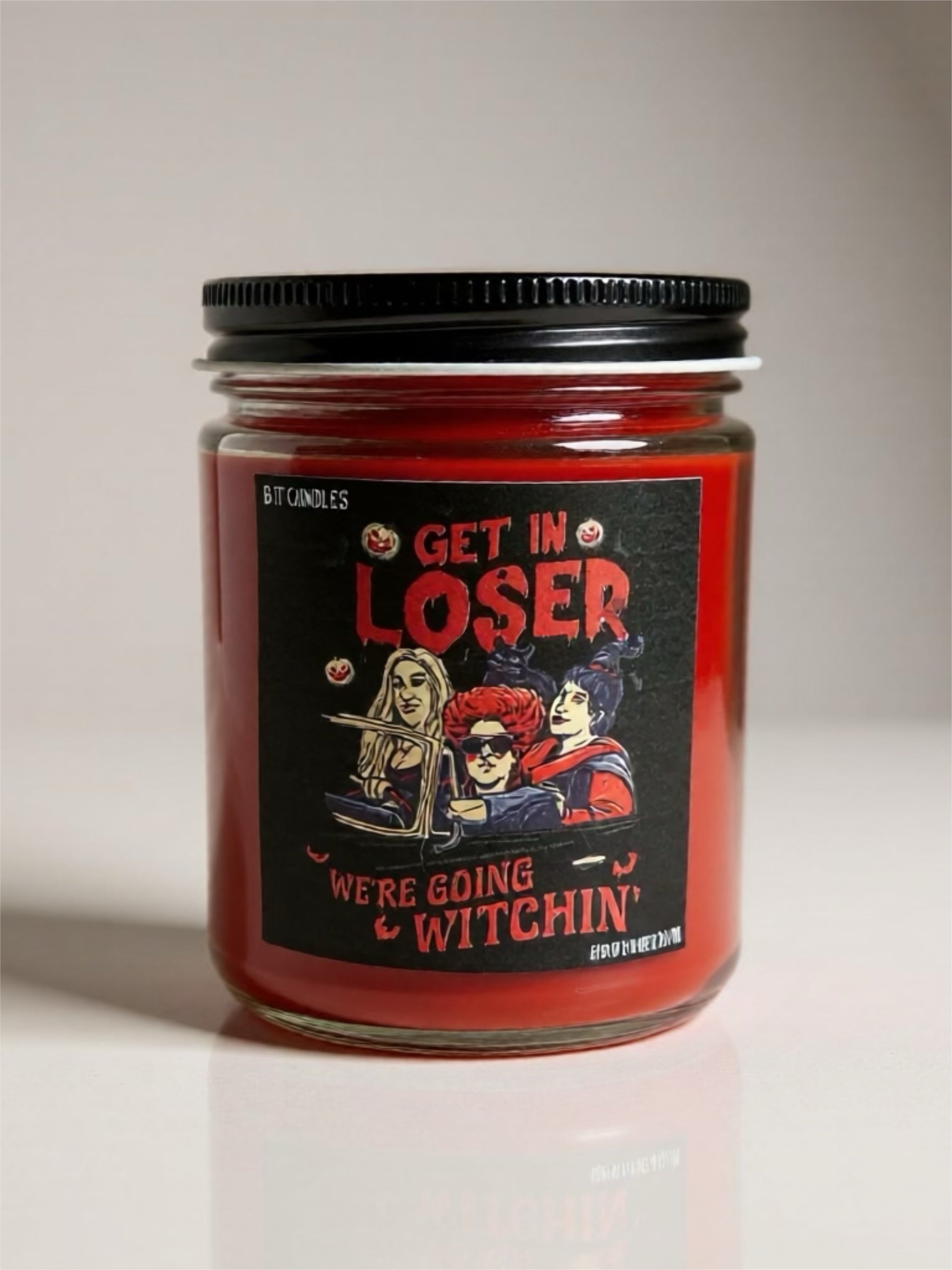 Hocus-Pocus “Get in Loser we’re going witchin” Scented Candle