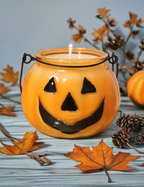 Jack O Lantern Candle