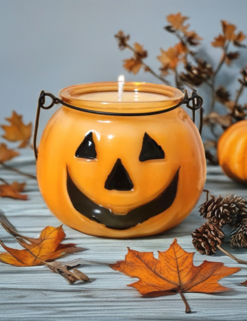 Jack O Lantern Candle