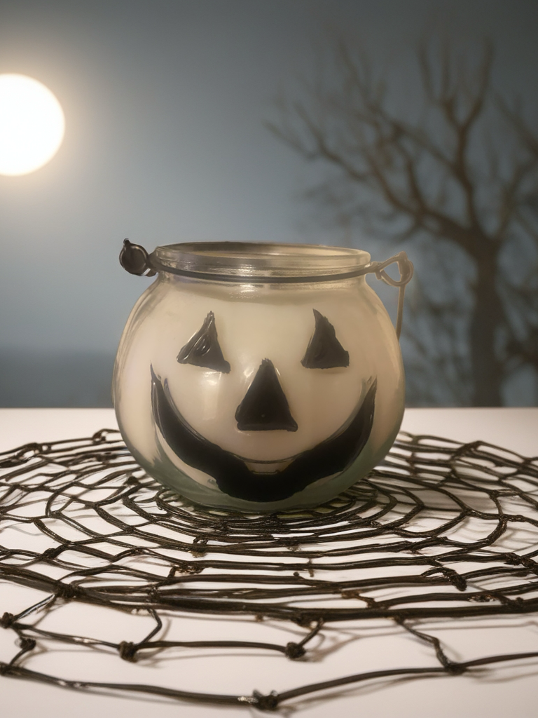 Jack O Lantern Candle