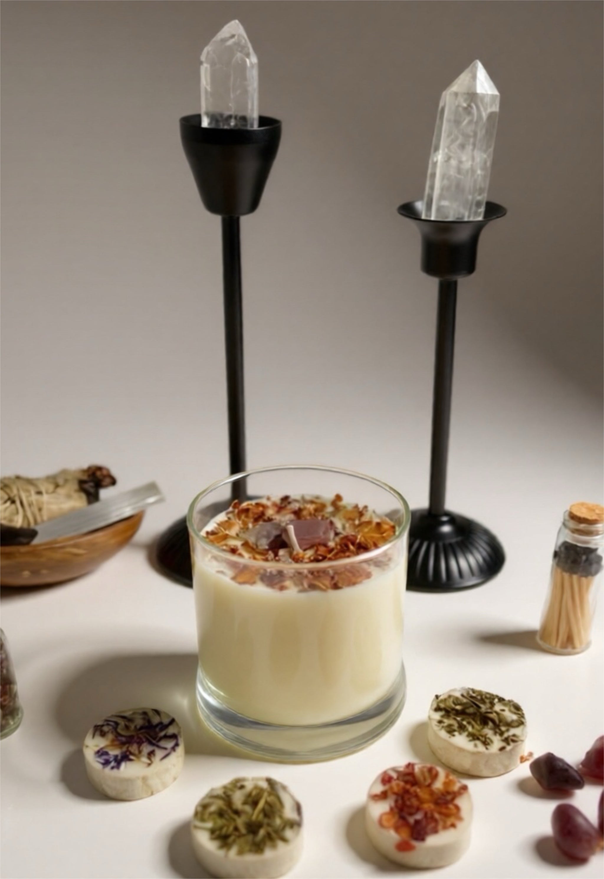 Rose & Citrus Intention Candle