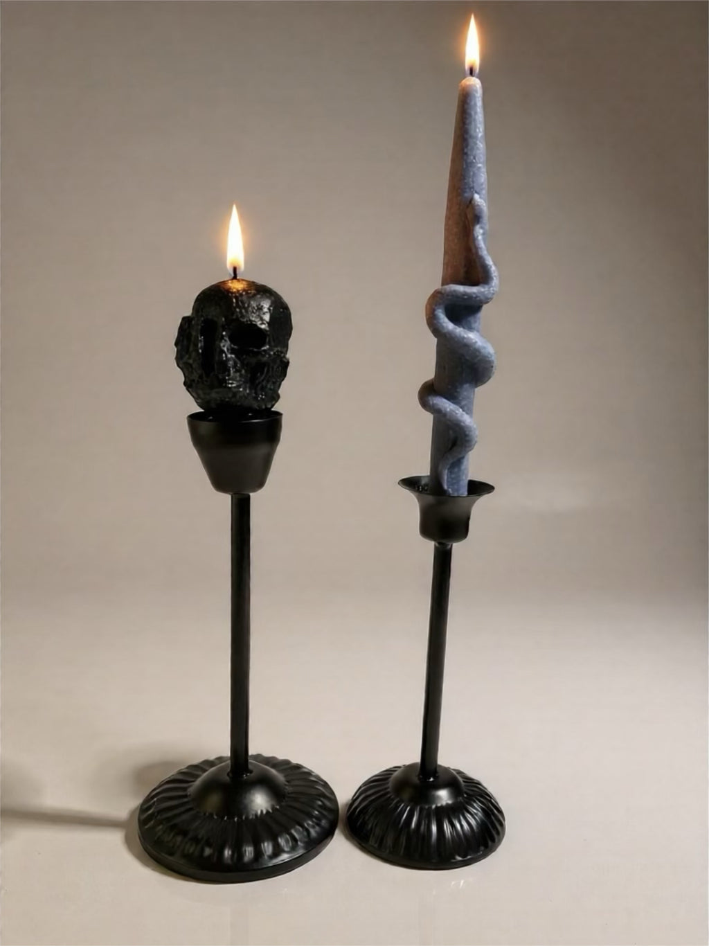 Snake Taper Candles (set of 2)