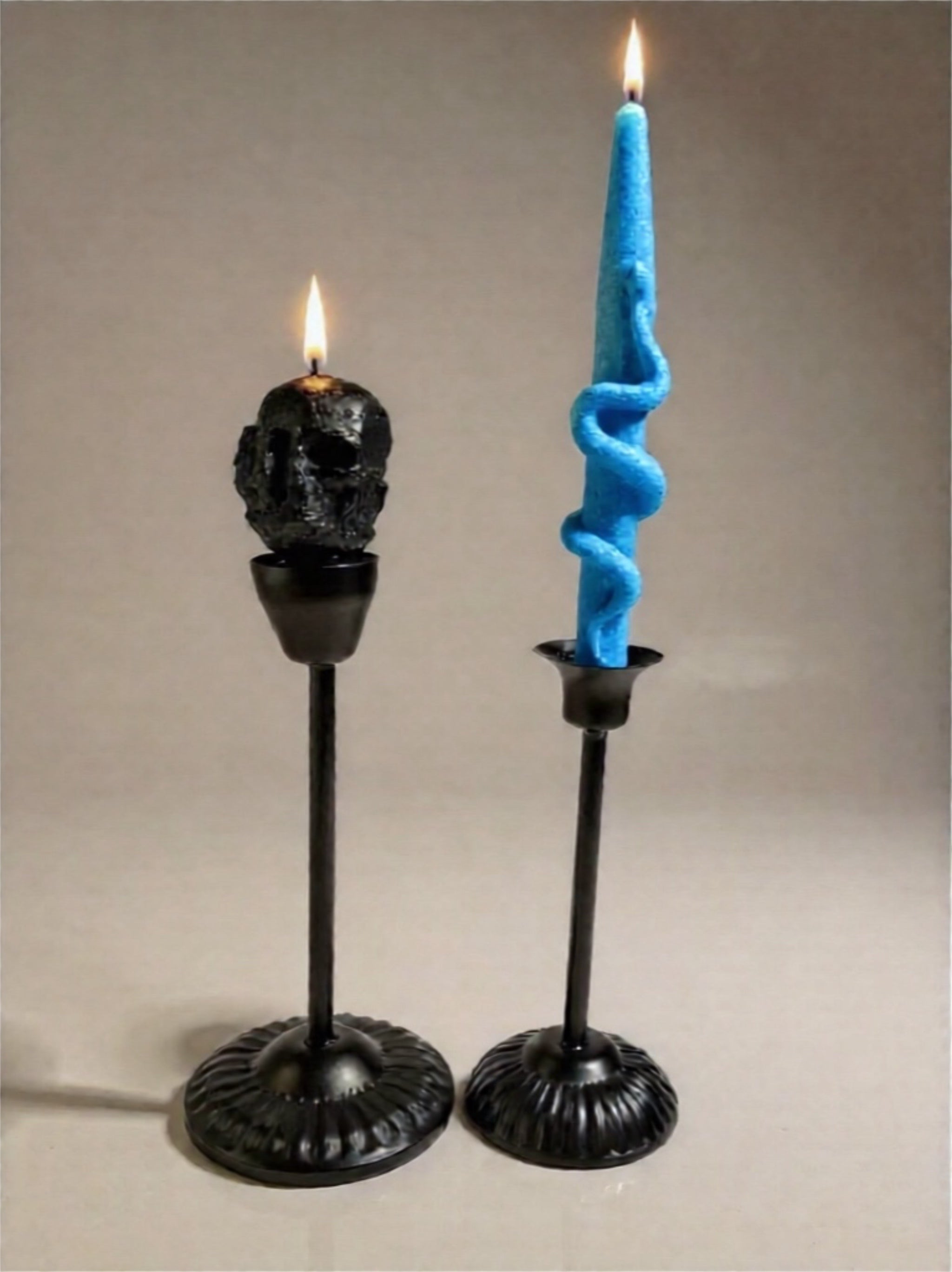 Snake Taper Candles (set of 2)