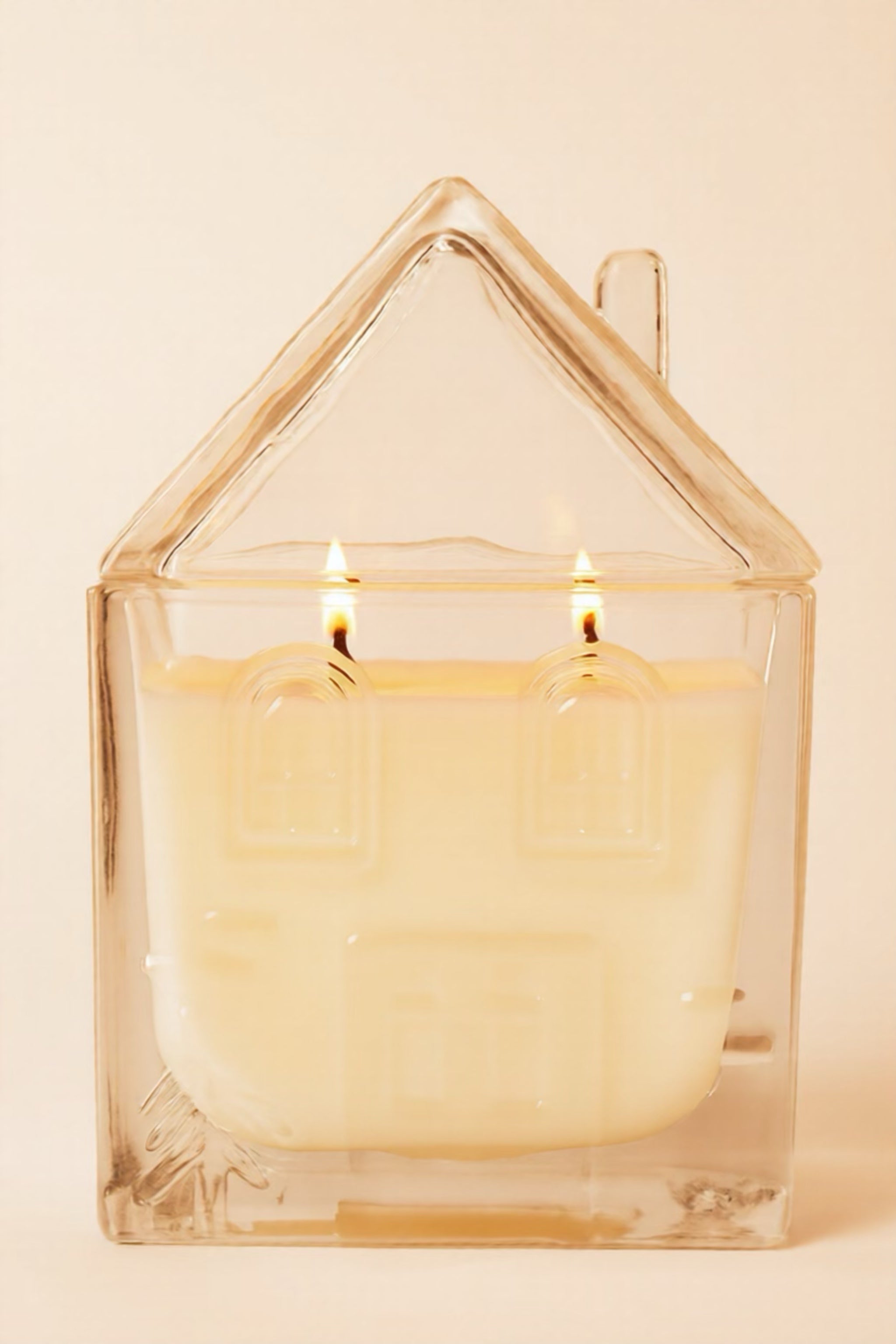 ✨ Luxury Holiday Gingerbread House Glass Candle✨