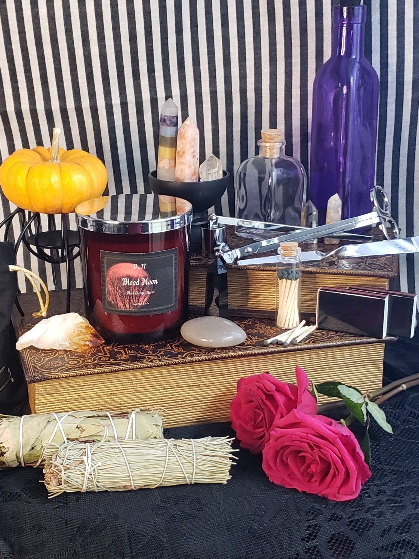 Blood Moon Halloween scented candle